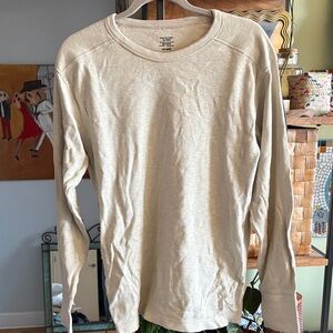 Buck Mason Off-White Long Sleeve Tee